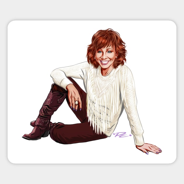 Reba McEntire - An illustration by Paul Cemmick Magnet by PLAYDIGITAL2020